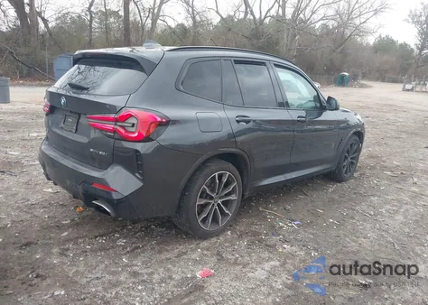 2022 BMW X3 Sdrive30I from USA, damaged, VIN 5UX43DP08N9K48228